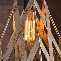 Retro Iron Lamp Modern Minimalist Industrial Style Chandelier