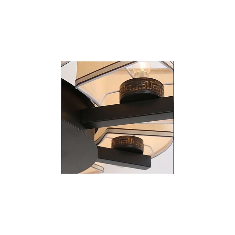 The Chinese Style Chandelier Iron Copper Imitation Air Lamps