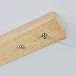 Wood Modern Long Pendant Light