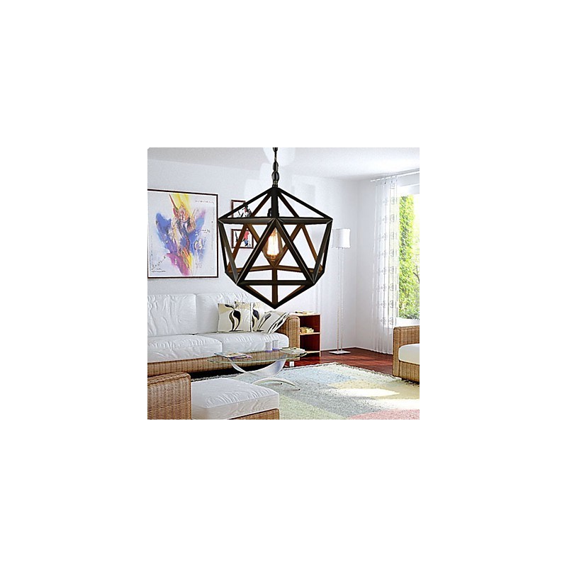 Rustic Lodge Vintage Metal Chandelier