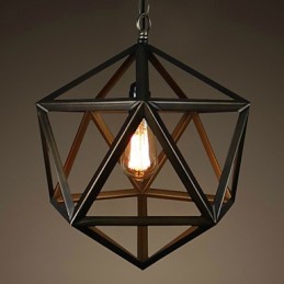 Rustic Lodge Vintage Metal Chandelier