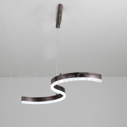 Dimmable Linear Pendant Light with Remote Control Modern Design