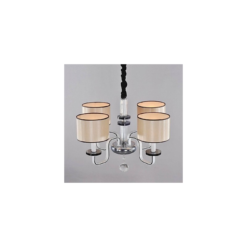 Modern Minimalist Chandelier Lighting Cloth Art Crystal Chandelier