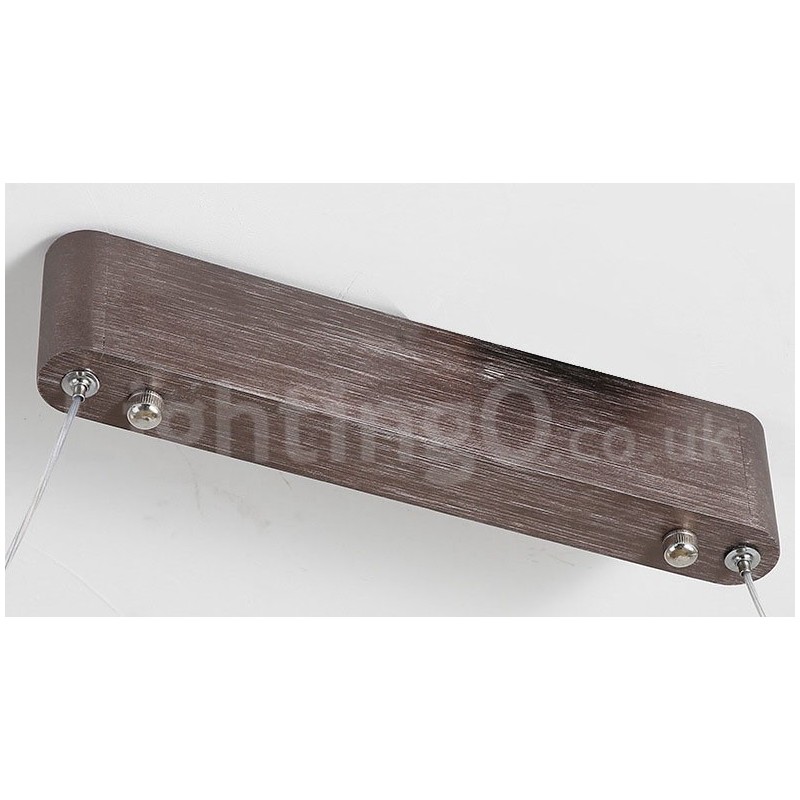 Dimmable Linear Pendant Light with Remote Control Modern Design