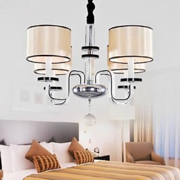 Modern Minimalist Chandelier Lighting Cloth Art Crystal Chandelier