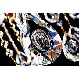 Jade Crystal Pendant lamp Candle Style Chandelier