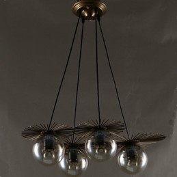 Art glass Ball Round Beanstalk Chandelier