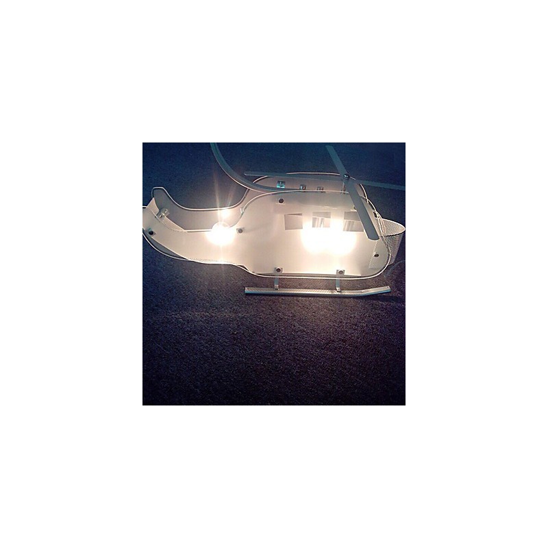 Simple Children lamp Cartoon Glass Helicopter lamp