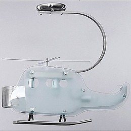 Simple Children lamp Cartoon Glass Helicopter lamp