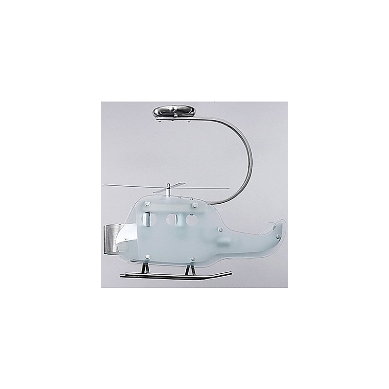 Simple Children lamp Cartoon Glass Helicopter lamp