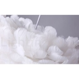 Multi Colours Feather Chandelier Modern Contemporary Pendant Light