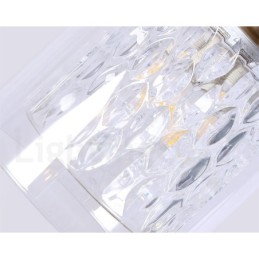 Pure Brass Rustic Lodge Nordic Style Pendant Light with Glass Shade