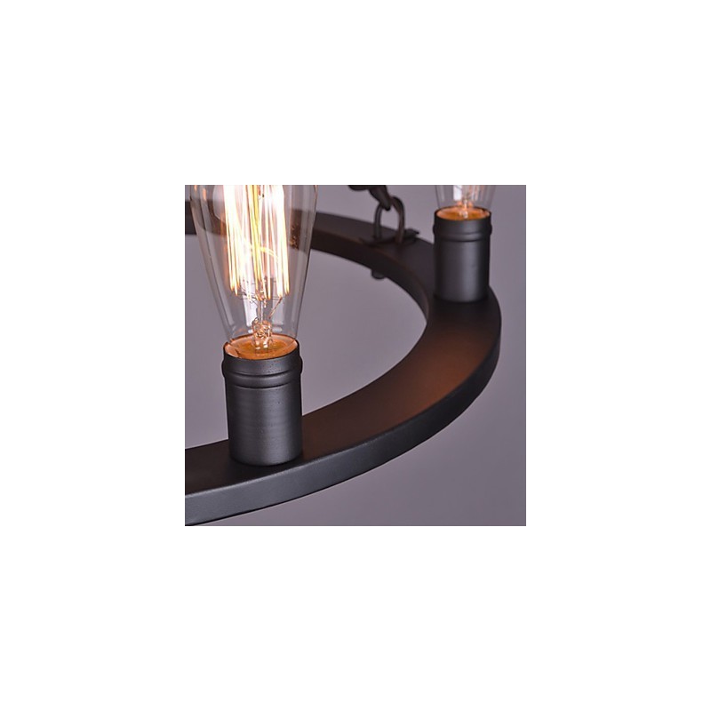 Vintage Rope Pendant Light Loft Creative Industrial Lamp American Style Decoration