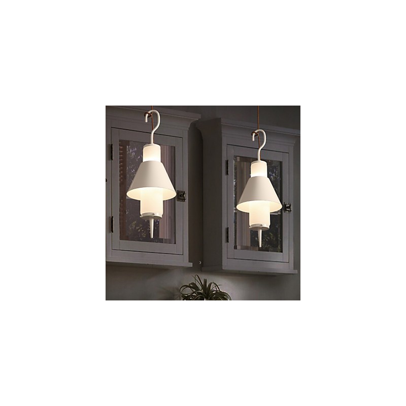 2 Light Mini Style Modern Contemporary Metal Pendant Light