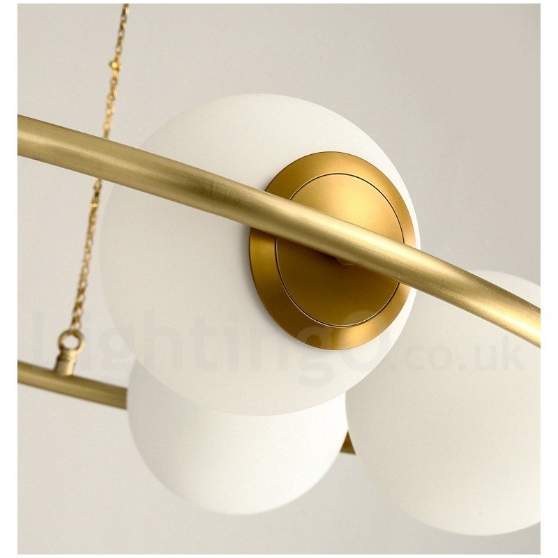 Pure Brass Bean Style Rustic Lodge Round Chandelier with White Shades