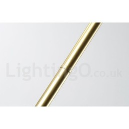 3 Light Rustic Lodge Stainless Steel Chandelier with Clear or Blue Glass Shades