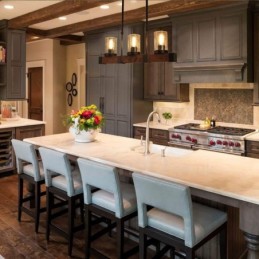 3 Light Vintage Wooden Chandelier Industrial Wind Loft Wood Linear Pendant Lighting