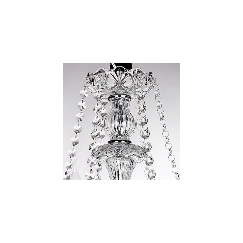 Candle Featured Luxury 6 Lights Chandelier