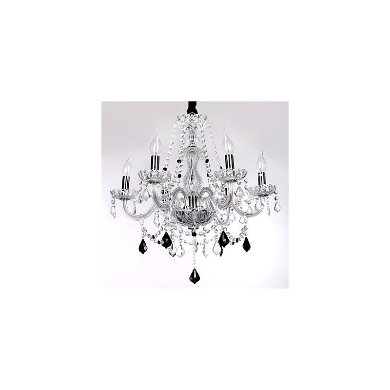 Candle Featured Luxury 6 Lights Chandelier