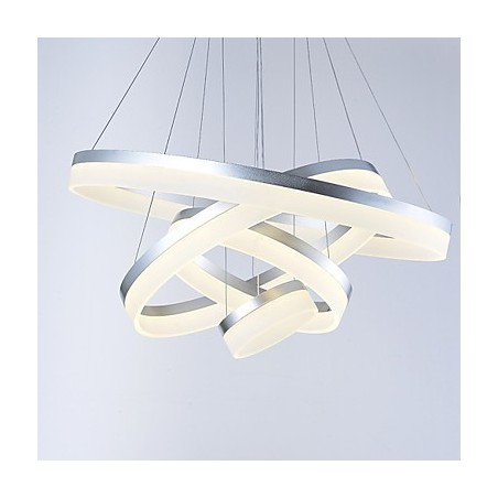 Acrylic Chandelier Ring Pendant Light Lighting Fixtures with