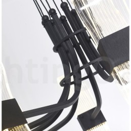 8 Light Nordic Post Modern 2021 Design Chandelier with Acrylic Shades