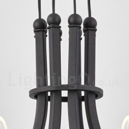 10 Light Nordic Post Modern 2021 Design Chandelier with Acrylic Shades