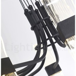 10 Light Nordic Post Modern 2021 Design Chandelier with Acrylic Shades