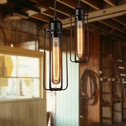 Chandelier Mini Style Rustic Lodge Retro Metal 3 Light Pendant Light