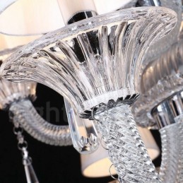 Clear Crystal Candle Chandelier