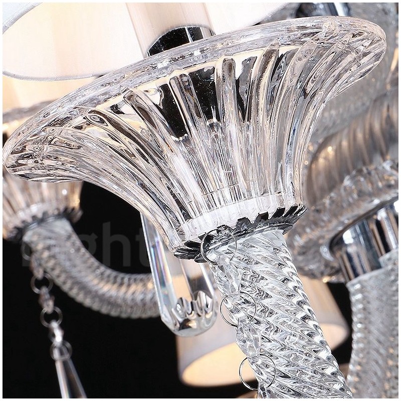 Clear Crystal Candle Chandelier
