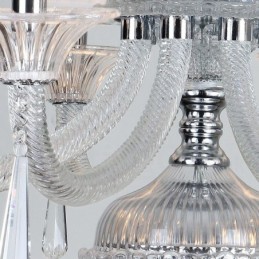 Clear Crystal Candle Chandelier