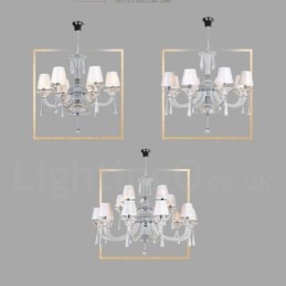 Clear Crystal Candle Chandelier