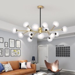 Postmodern Magic Beans Chandelier Exhibition Hall