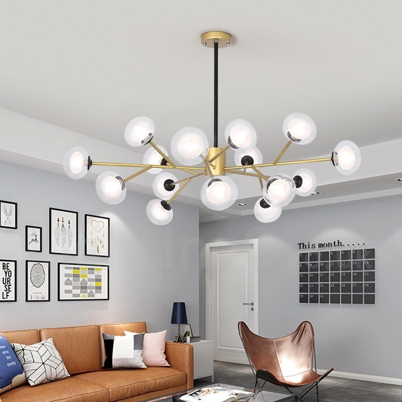 Postmodern Magic Beans Chandelier Exhibition Hall