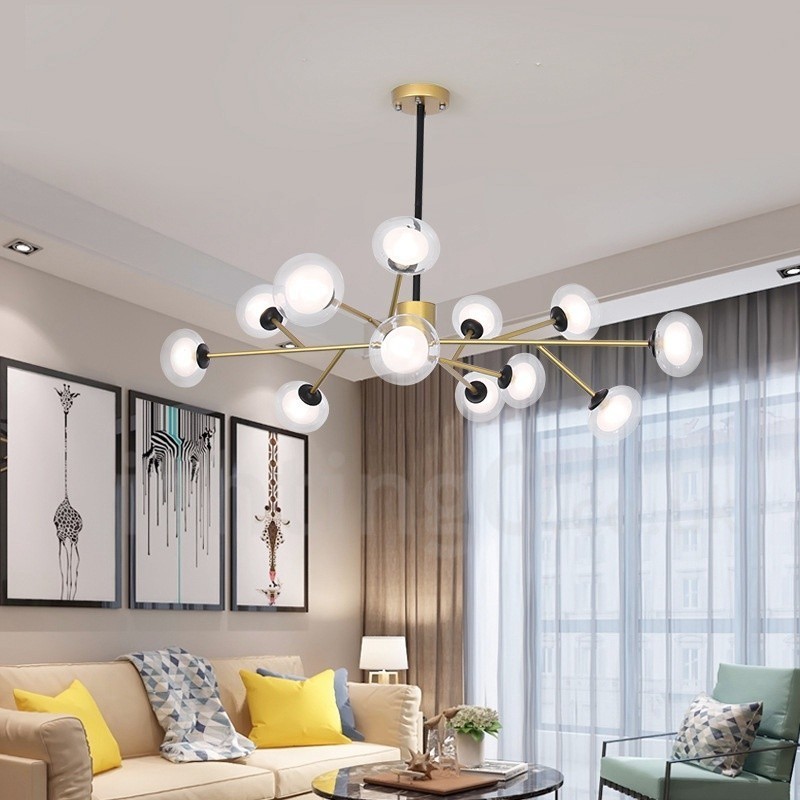 Postmodern Magic Beans Chandelier Exhibition Hall