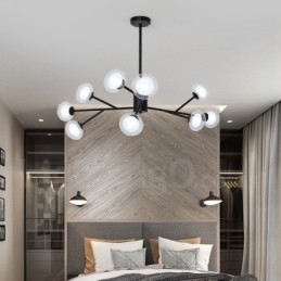 Postmodern Magic Beans Chandelier Exhibition Hall