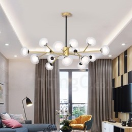 Postmodern Magic Beans Chandelier Exhibition Hall