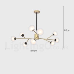 Postmodern Magic Beans Chandelier Exhibition Hall