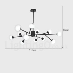 Postmodern Magic Beans Chandelier Exhibition Hall