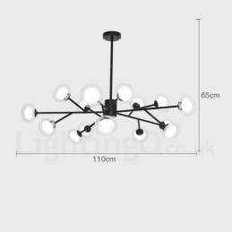 Postmodern Magic Beans Chandelier Exhibition Hall