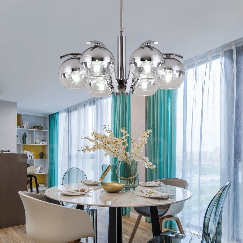 Nordic Fashion Gold Silver Chandelier