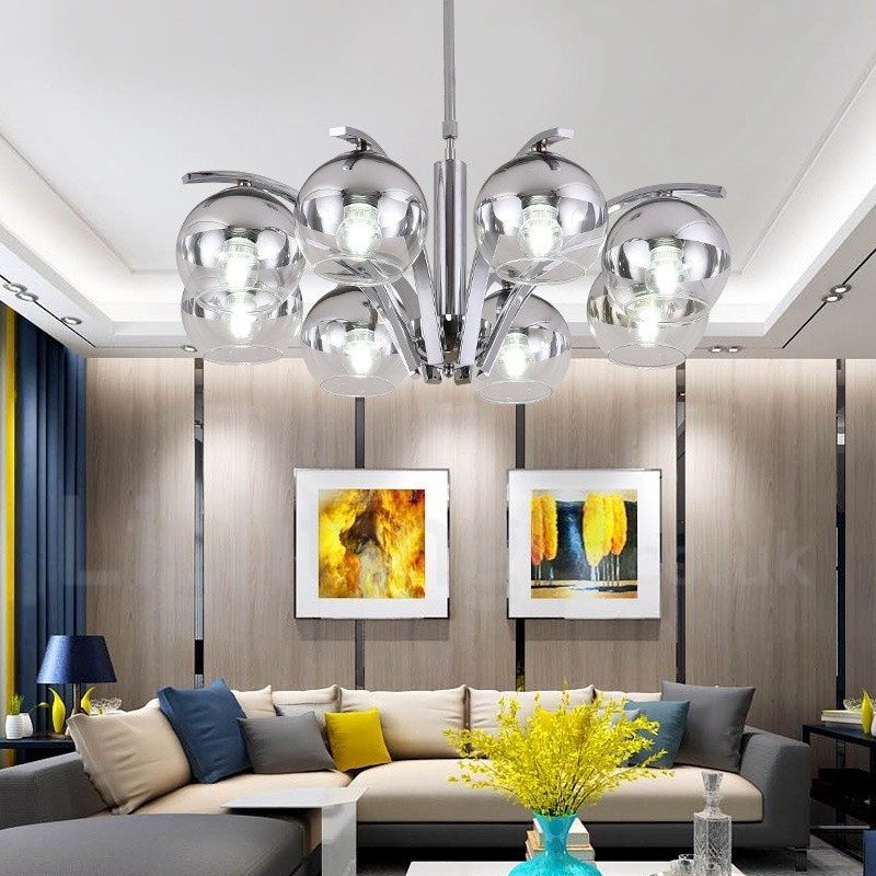 Nordic Fashion Gold Silver Chandelier