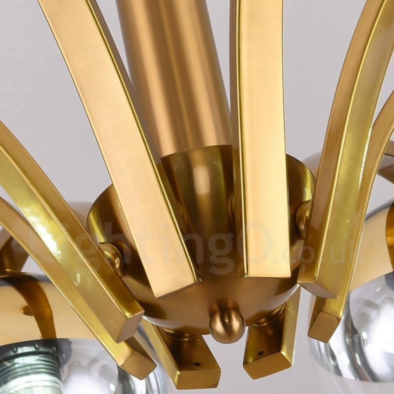 Nordic Fashion Gold Silver Chandelier