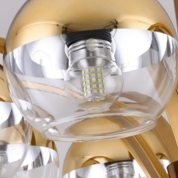 Nordic Fashion Gold Silver Chandelier