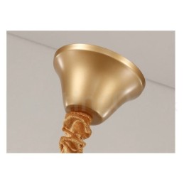 Postmodern Luxury Round K9 Crystal Pendant Chandelier Lights Exhibition Hall