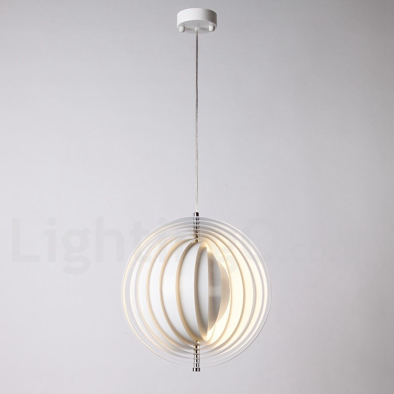 Globe White Rotate Postmodern DIY Pendant Light