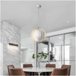 Globe White Rotate Postmodern DIY Pendant Light