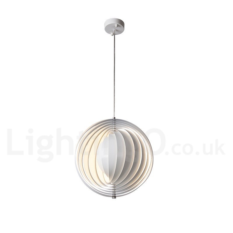 Globe White Rotate Postmodern DIY Pendant Light