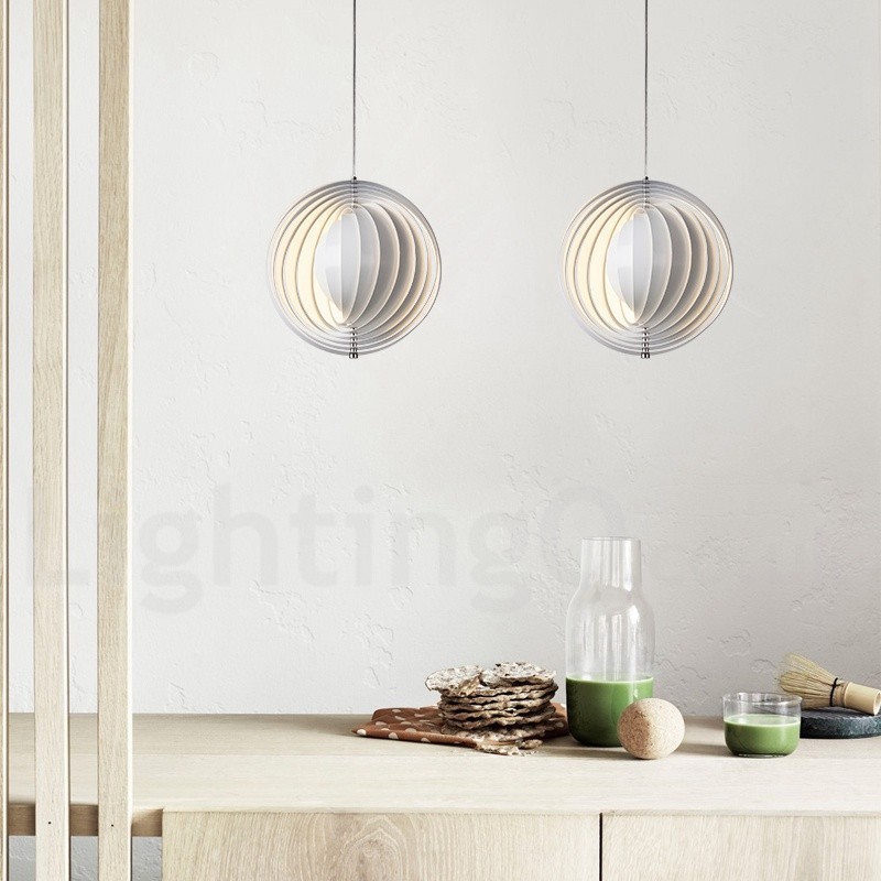 Globe White Rotate Postmodern DIY Pendant Light