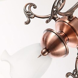 Modern Contemporary Traditional Classic Retro Electroplated Metal Flush Mount